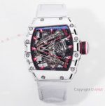 New! AAA Swiss Copy Richard Mille RM 38-02 Quartz Fiber Tourbillon with Expandable strap